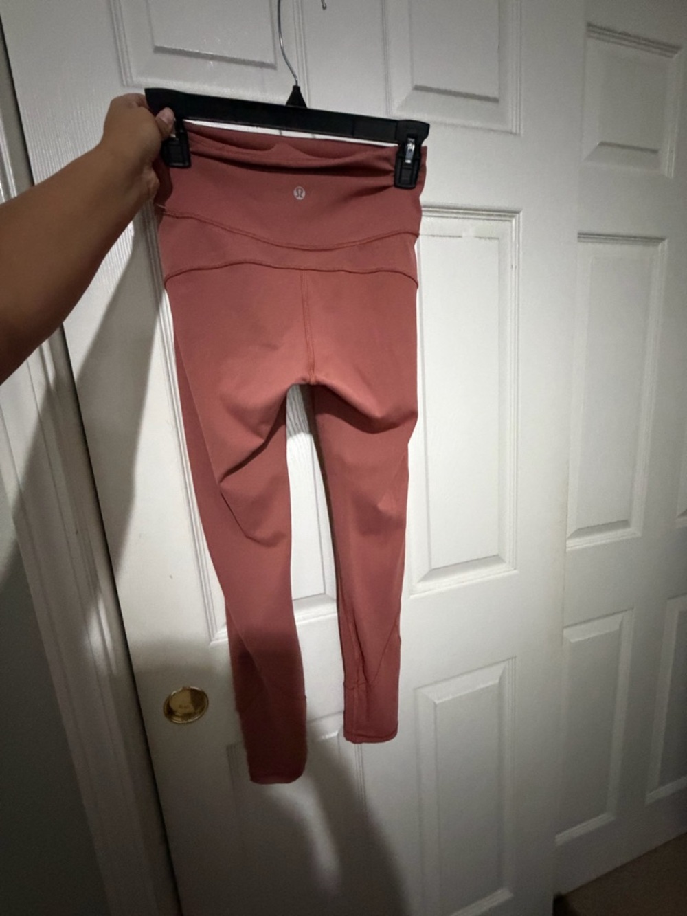 Lululemon High-Rise Leggings in Dusty Rose size 6